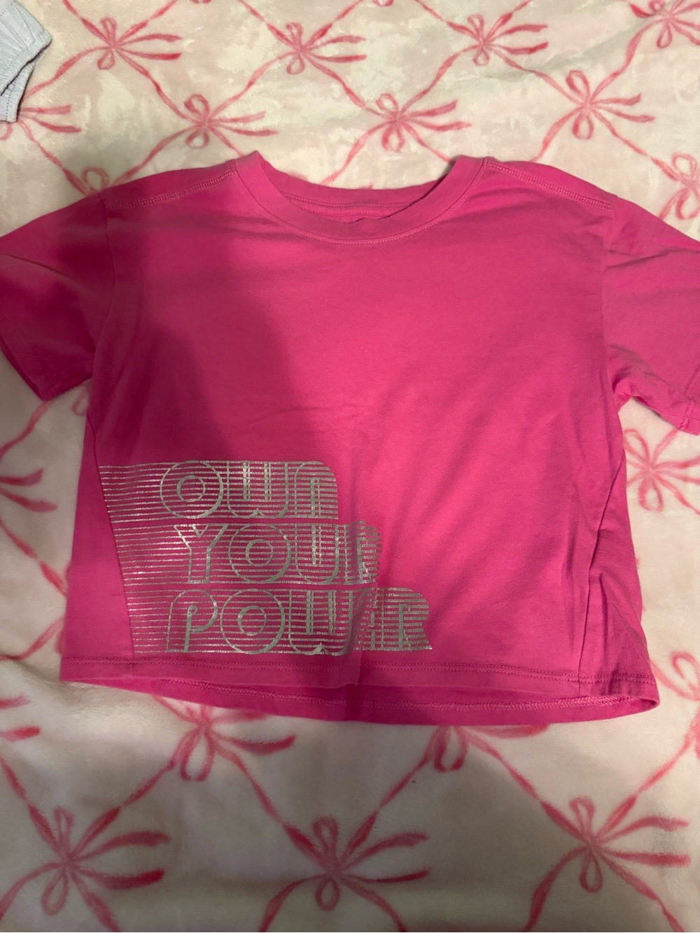 Athletic Works Hot Pink Short-Sleeve Graphic Tee